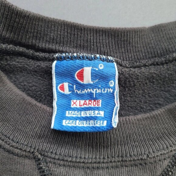 Vtg 90s Champion Size XL Pullover Sweater St Cloud State University Sweatshirt - Picture 4 of 15